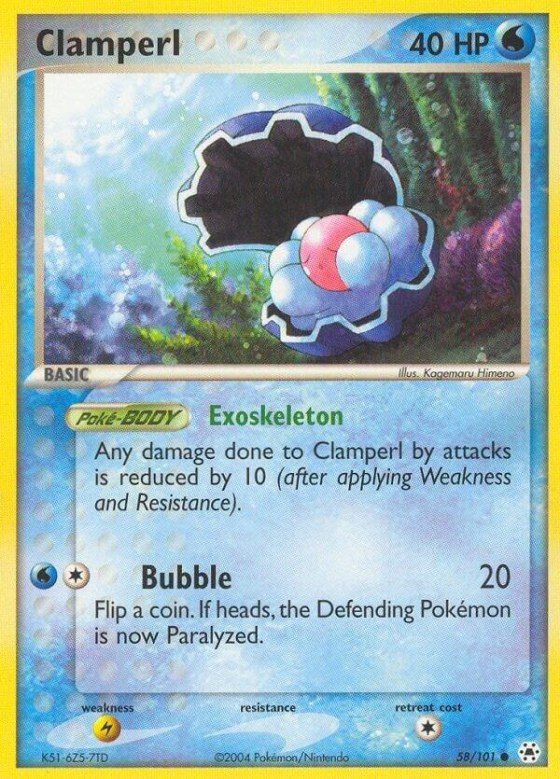 Clamperl - Reverse Holo