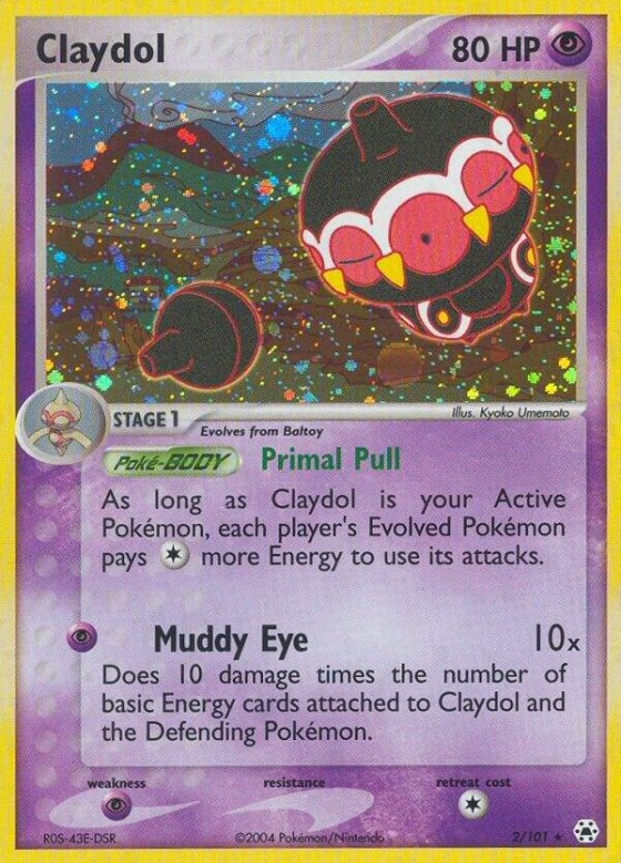 Claydol - Holo