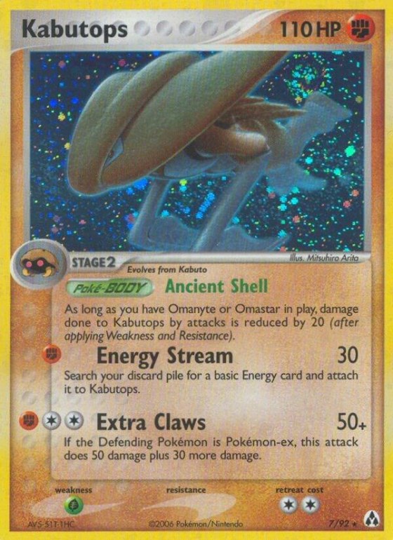 Kabutops - Holo