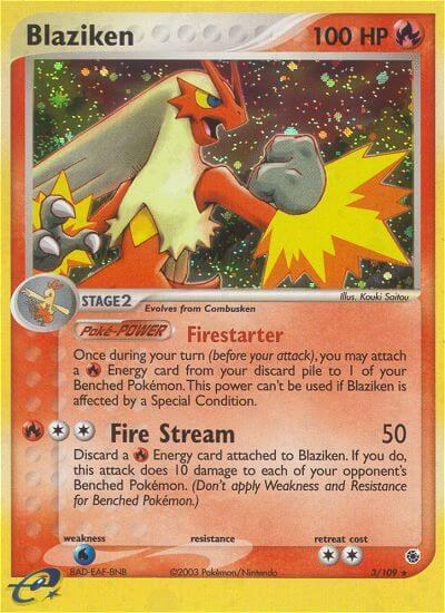 Blaziken - Reverse Holo