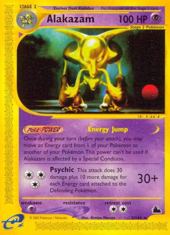 Alakazam (2) - Reverse Holo