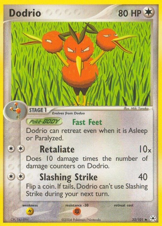 Dodrio - Reverse Holo