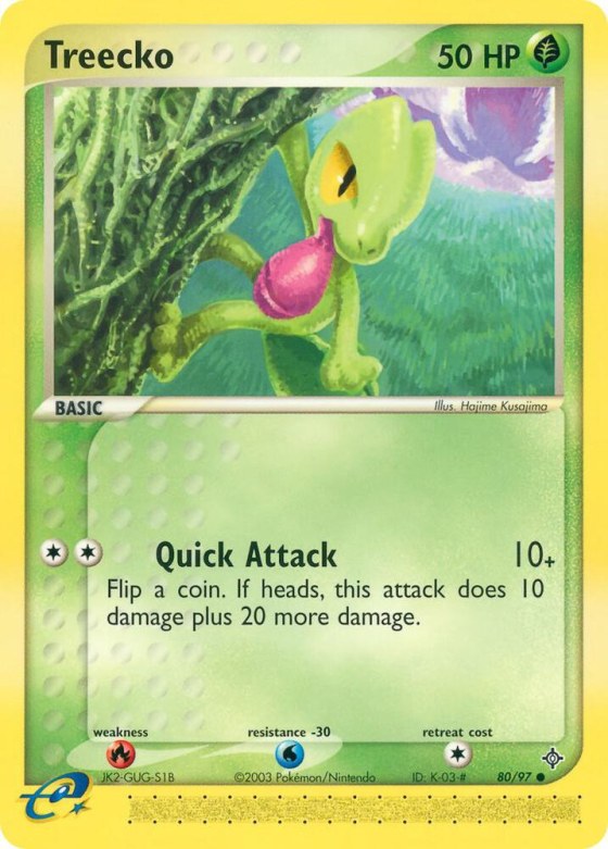Treecko - Reverse Holo