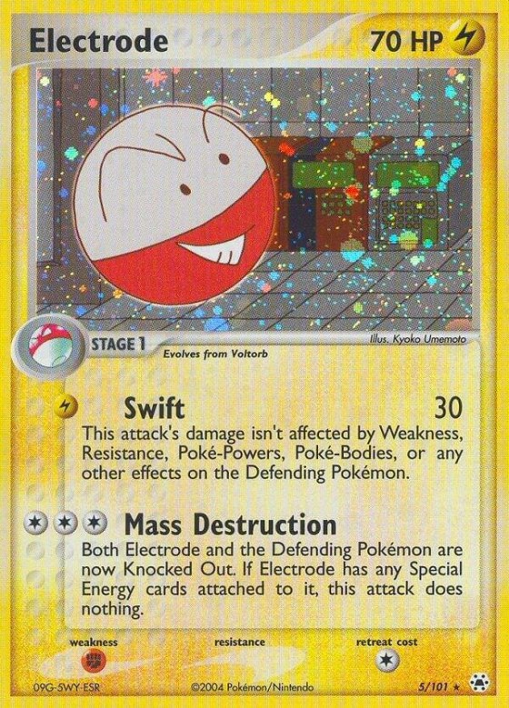 Electrode - Reverse Holo