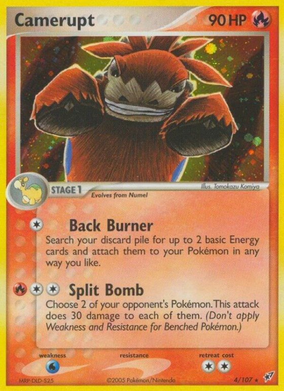 Camerupt - Reverse Holo
