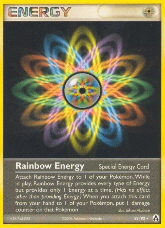 Rainbow Energy - Reverse Holo