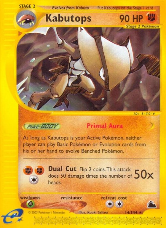 Kabutops (14) - Reverse Holo