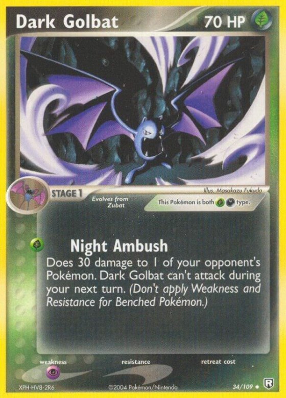 Dark Golbat - Reverse Holo