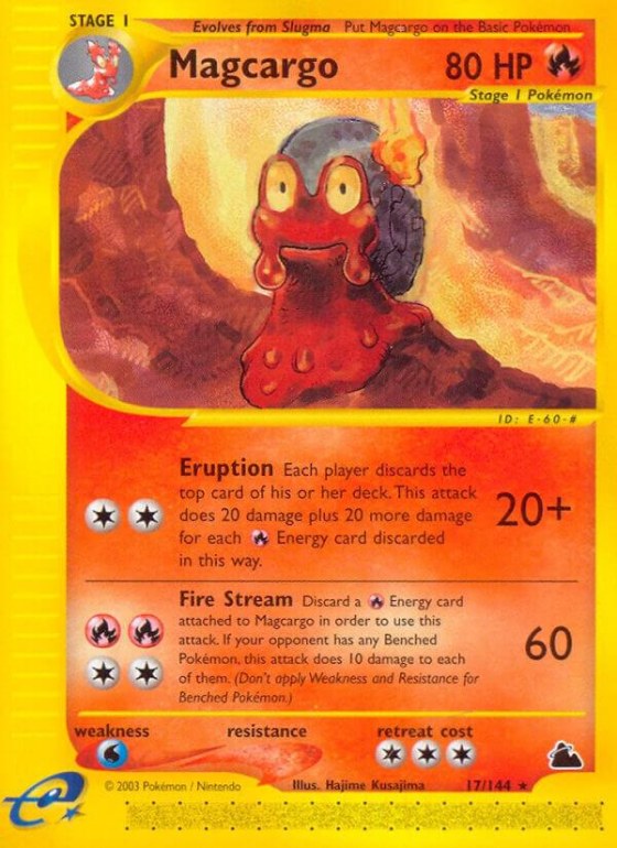 Magcargo (17) - Reverse Holo