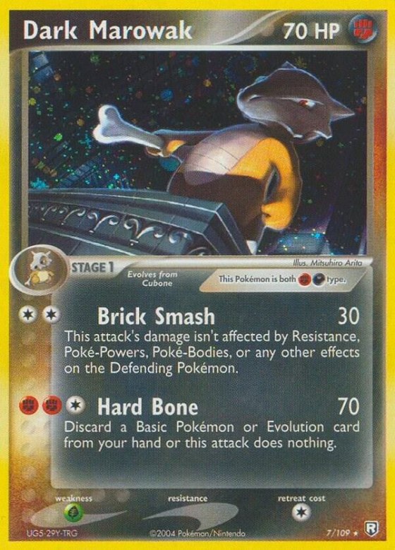 Dark Marowak - Reverse Holo