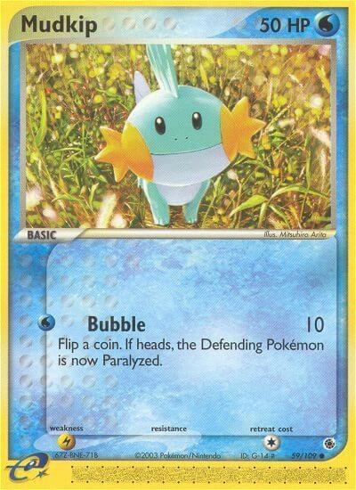Mudkip - Reverse Holo