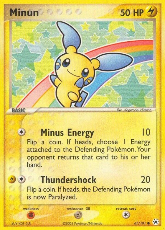 Minun - Reverse Holo