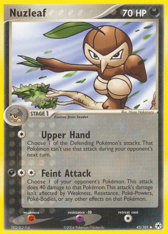 Nuzleaf - Reverse Holo