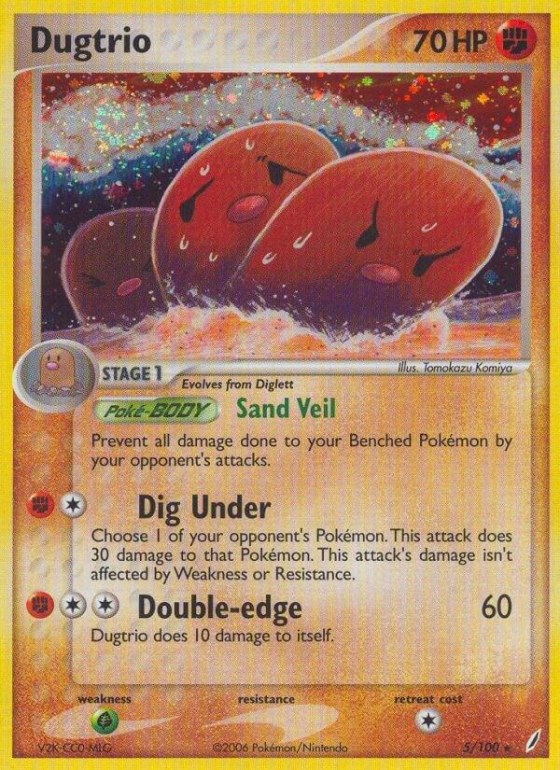 Dugtrio - Holo