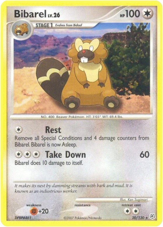 Bibarel - Reverse Holo