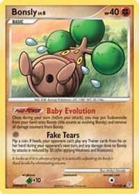 Bonsly - Reverse Holo