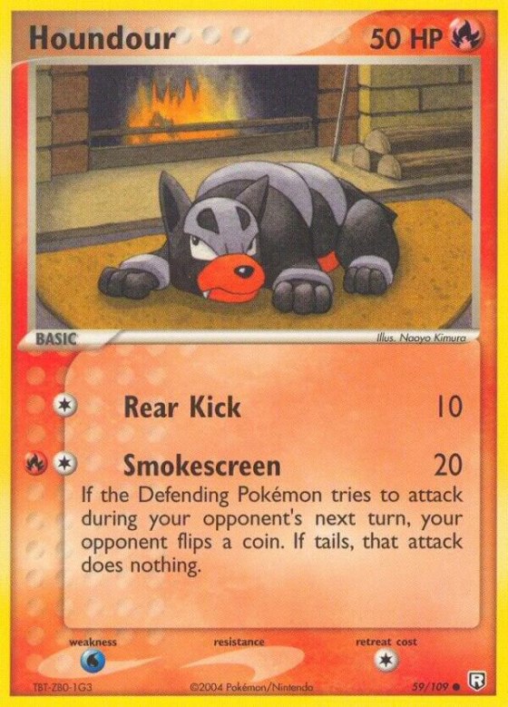 Houndour - Reverse Holo
