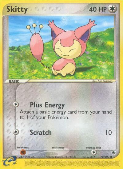 Skitty - Reverse Holo