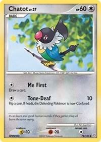 Chatot - Reverse Holo