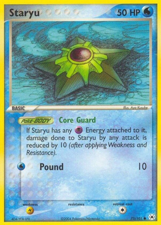 Staryu - Reverse Holo