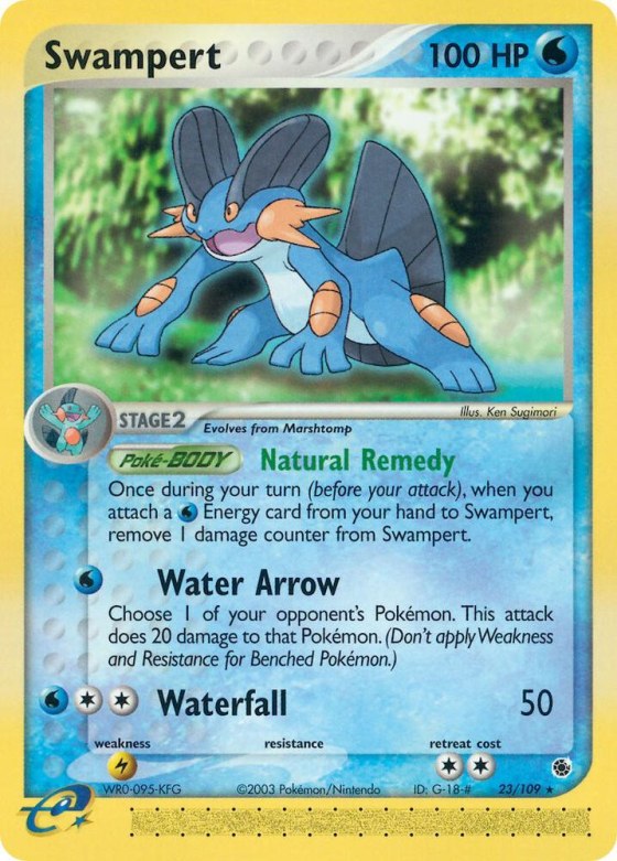 Swampert - Reverse Holo