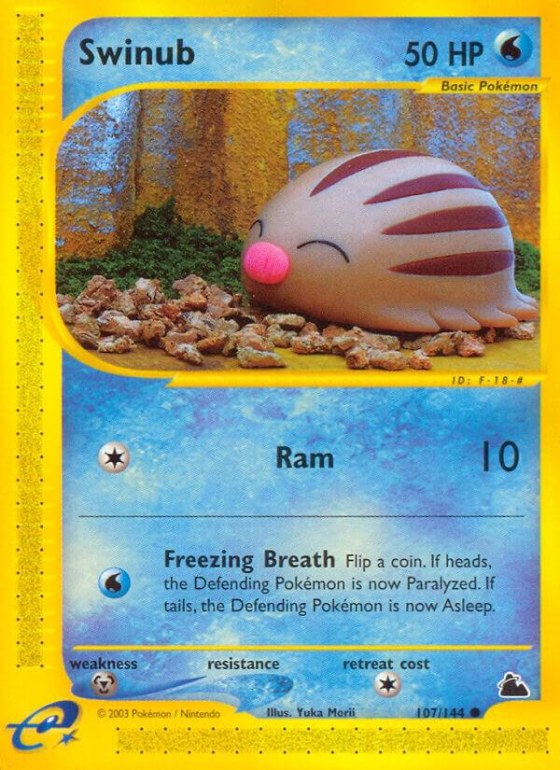 Swinub (107) - Reverse Holo