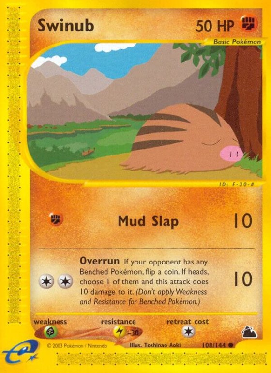 Swinub (108) - Reverse Holo