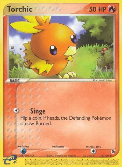 Torchic - Reverse Holo