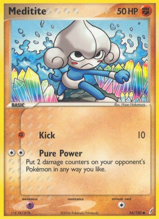 Meditite - Reverse Holo