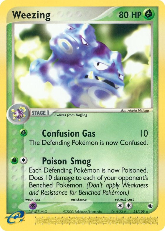Weezing - Reverse Holo