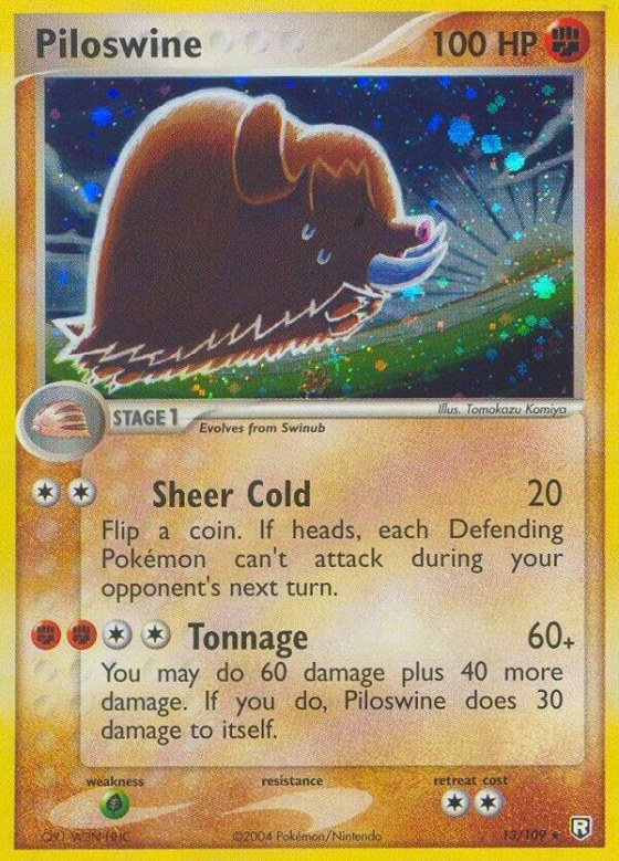 Piloswine - Holo