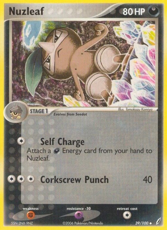 Nuzleaf - Reverse Holo