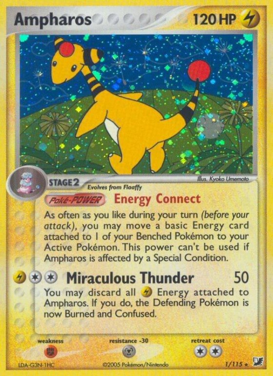 Ampharos - Reverse Holo