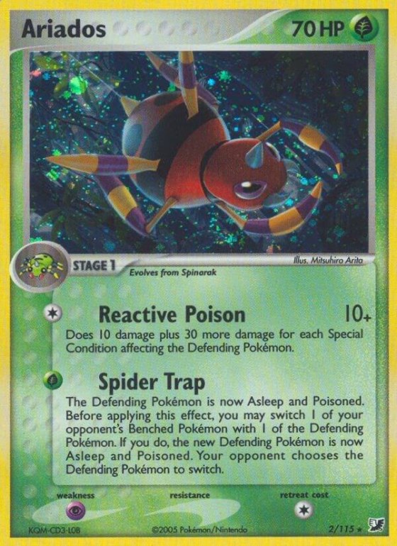 Ariados - Reverse Holo
