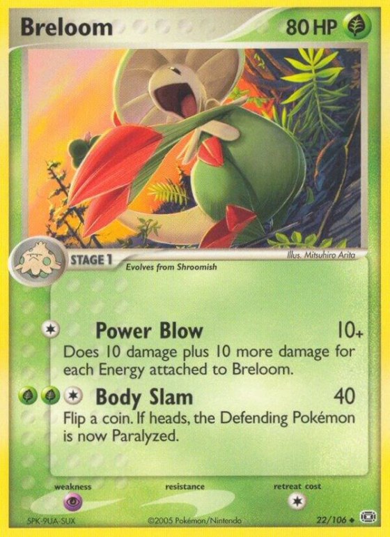 Breloom - Reverse Holo