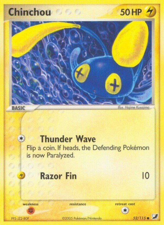 Chinchou - Reverse Holo