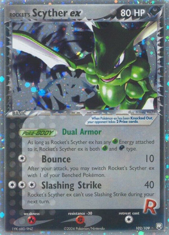 Rocket's Scyther ex - Holo