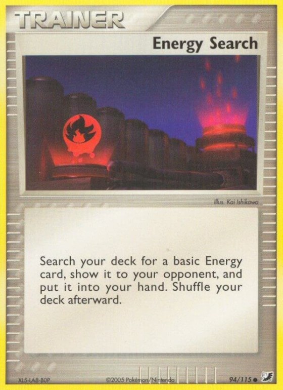 Energy Search - Reverse Holo