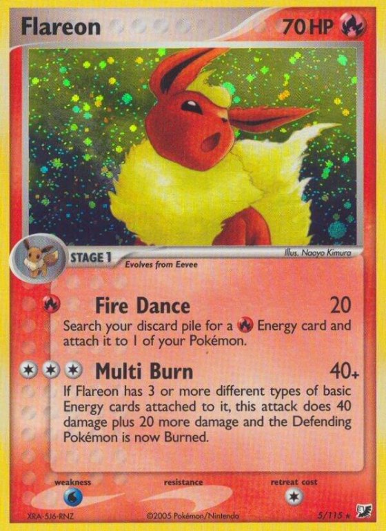 Flareon - Reverse Holo