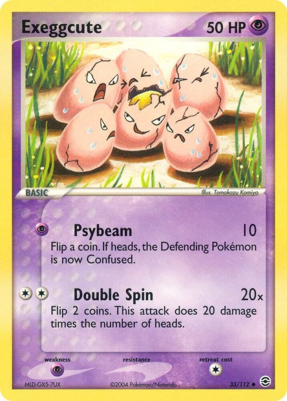 Exeggcute - Reverse Holo