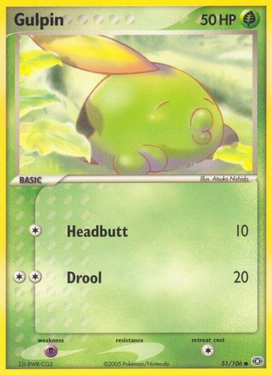 Gulpin - Reverse Holo