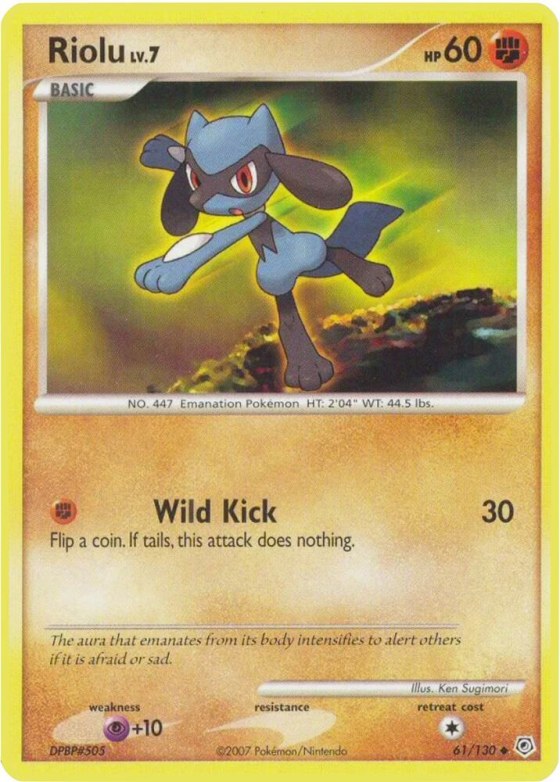 Riolu - Reverse Holo