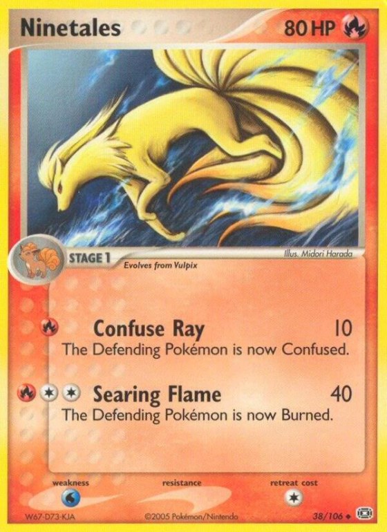 Ninetales - Reverse Holo