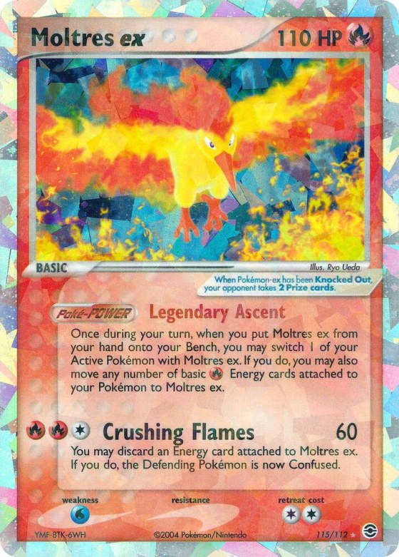Moltres ex - Holo