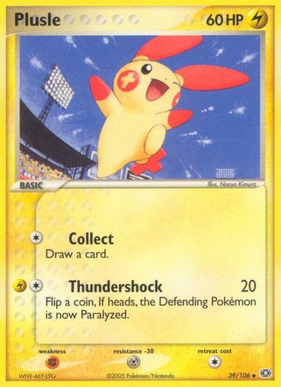 Plusle - Reverse Holo