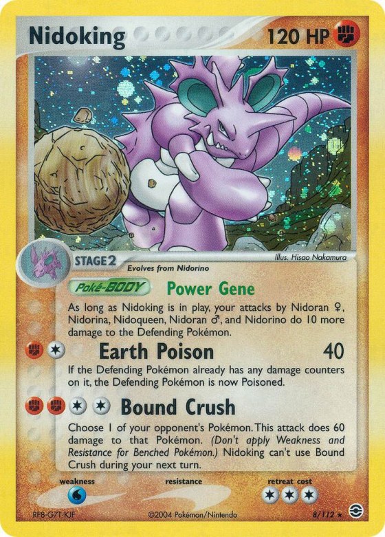 Nidoking - Holo