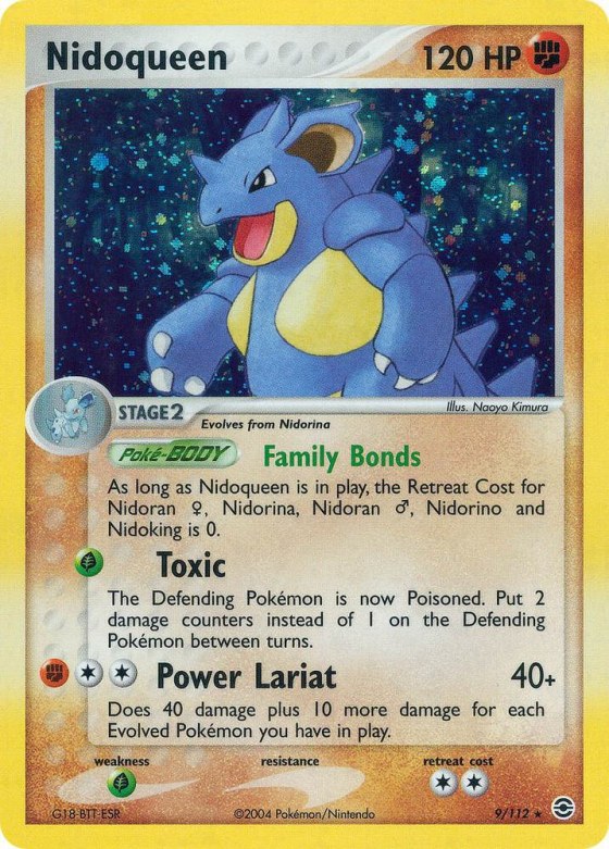 Nidoqueen - Reverse Holo
