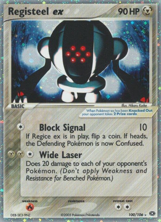 Registeel ex - Holo