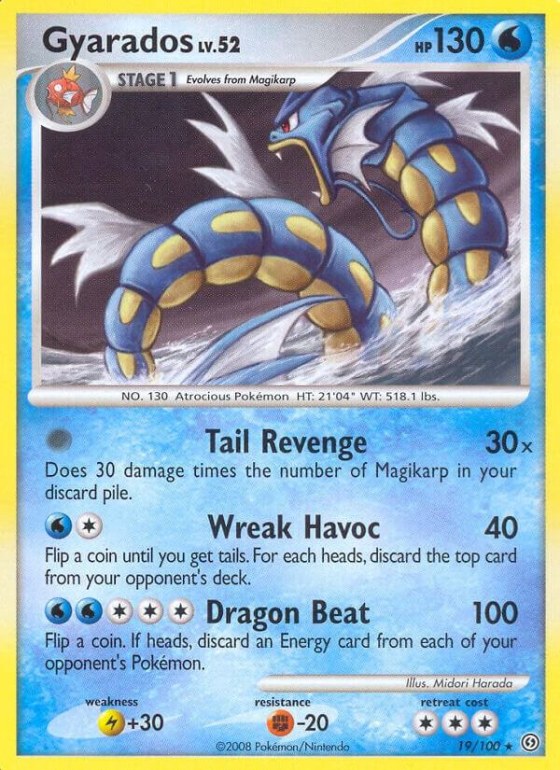 Gyarados - Reverse Holo