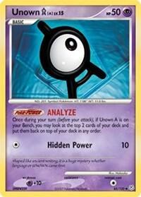 Unown [A] - Reverse Holo